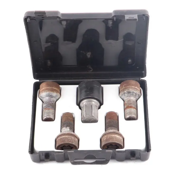 Security Bolts Mercedes W176 W204 W205 Wheel Bolt Rear Front Set to with Part number A0019901607 Security Bolts Mercedes W176 W204 W205 Wheel Bolt Rear Front Set - SKU A0019901607-4 - Part number A0019901607
