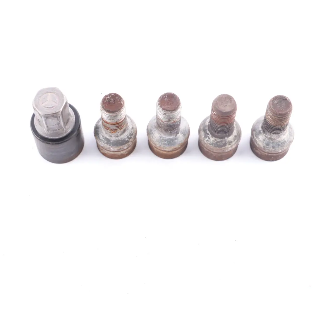  Security Bolts Mercedes W176 W204 W205 Wheel Bolt Rear Front Set - SKU A0019901607-4 - Part number A0019901607