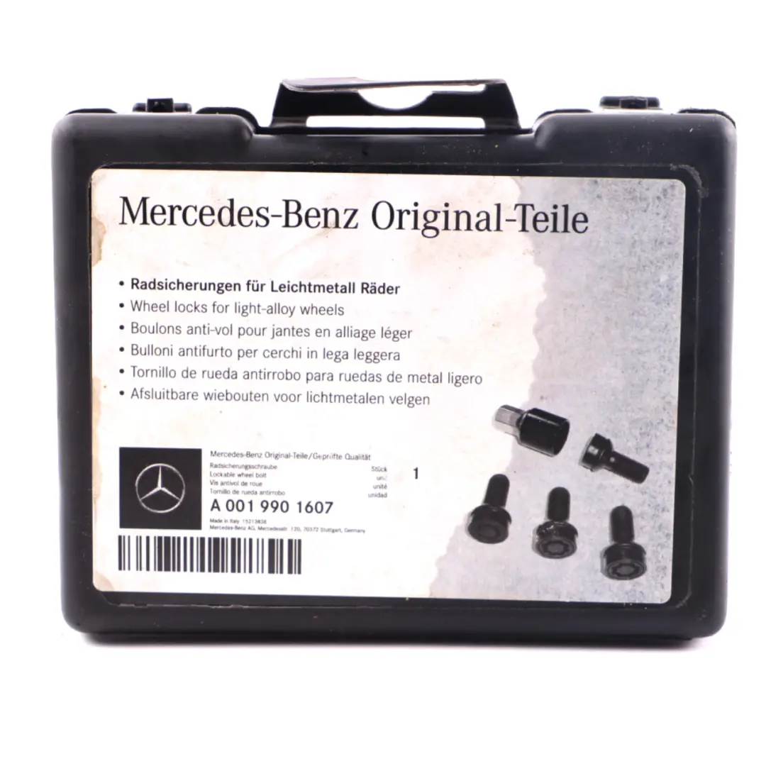 Security Bolts Mercedes W176 W204 W205 Wheel Bolt Rear Front Set to with Part number A0019901607 Security Bolts Mercedes W176 W204 W205 Wheel Bolt Rear Front Set - SKU A0019901607-5 - Part number A0019901607