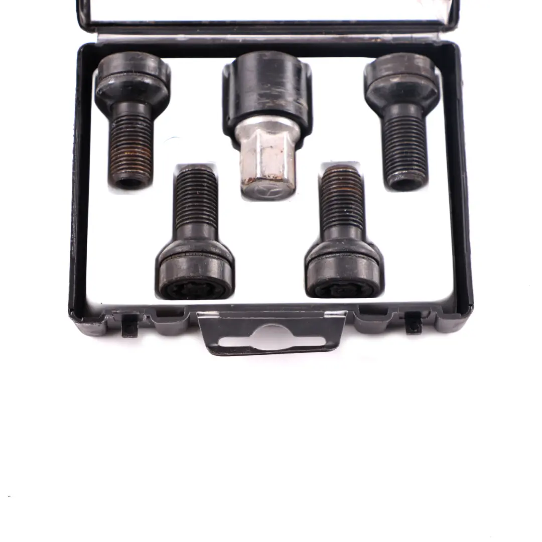 Security Bolts Mercedes W176 W204 W205 Wheel Bolt Rear Front Set to with Part number A0019901607 Security Bolts Mercedes W176 W204 W205 Wheel Bolt Rear Front Set - SKU A0019901607-5 - Part number A0019901607