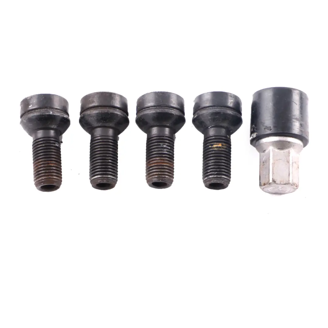 Security Bolts Mercedes W176 W204 W205 Wheel Bolt Rear Front Set to with Part number A0019901607 Security Bolts Mercedes W176 W204 W205 Wheel Bolt Rear Front Set - SKU A0019901607-5 - Part number A0019901607