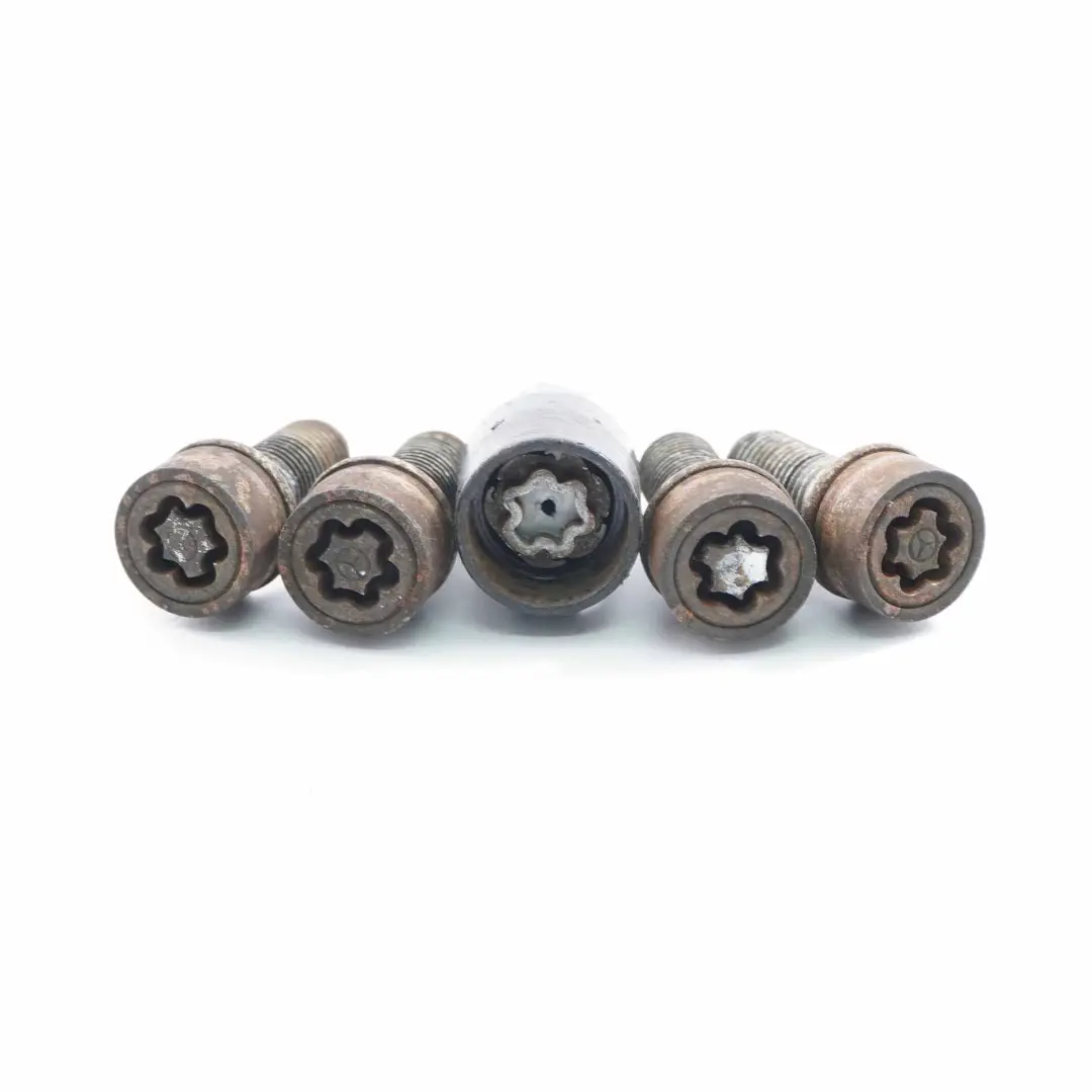 Mercedes W176 W204 W205 W212 Wheel Bolts Rear Front Box Set B66470155 - SKU A0019901607 - Part number A0019901607