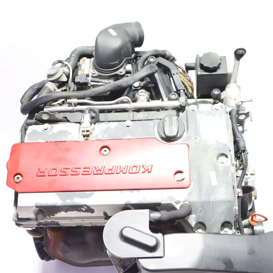 163HP Bare Engine 111957 111.957 79k WARRANTY to Mercedes W210 E 200 Kompressor with Part number A0020100300 Mercedes W210 E 200 Kompressor 163HP Bare Engine 111957 111.957 79k WARRANTY - SKU A0020100300 - Part number A0020100300