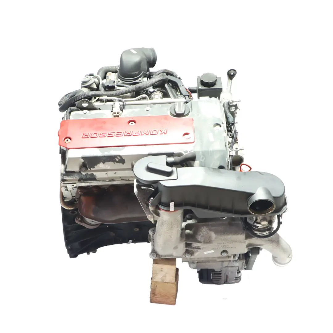 Mercedes W210 E 200 Kompressor 163HP Bare Engine 111957 111.957 79k WARRANTY - SKU A0020100300 - Part number A0020100300