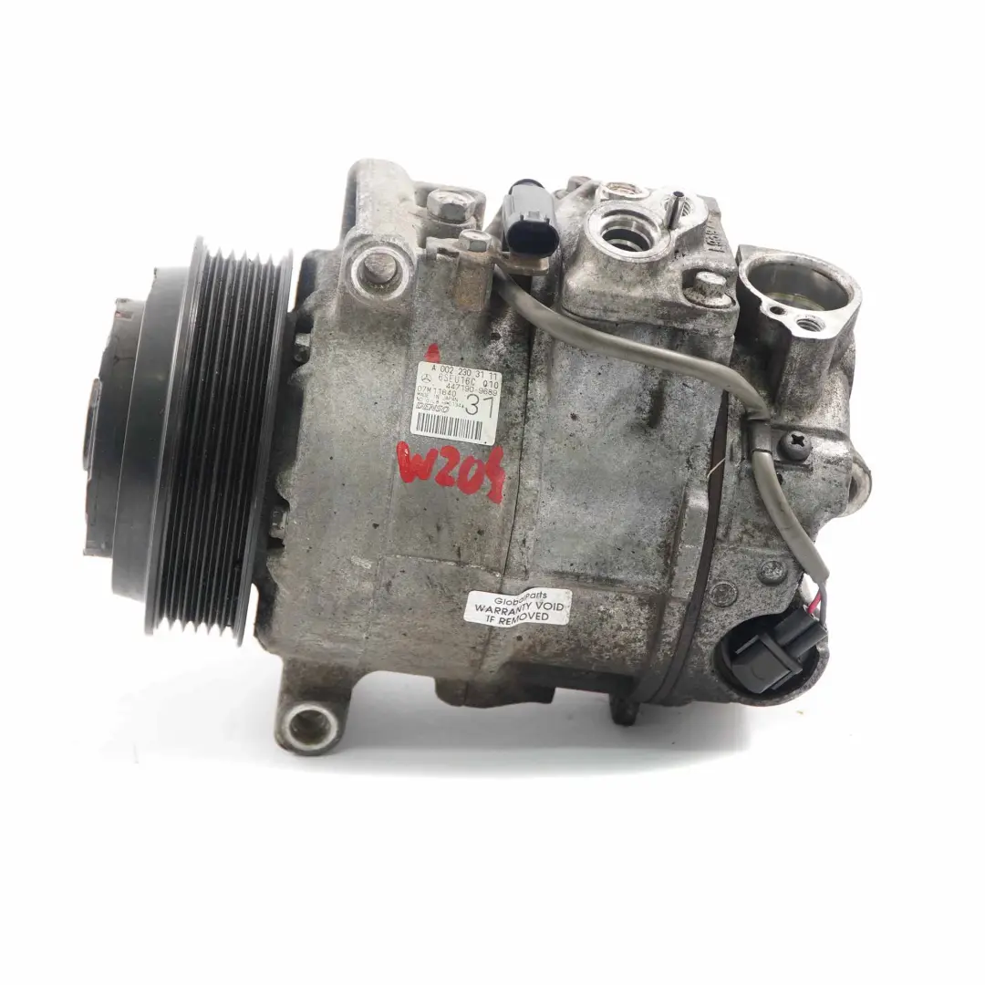 Air Conditioning Compressor Mercedes W204 W212 Air Con A/C Pump - SKU A0022303111 - Part number A0022303111