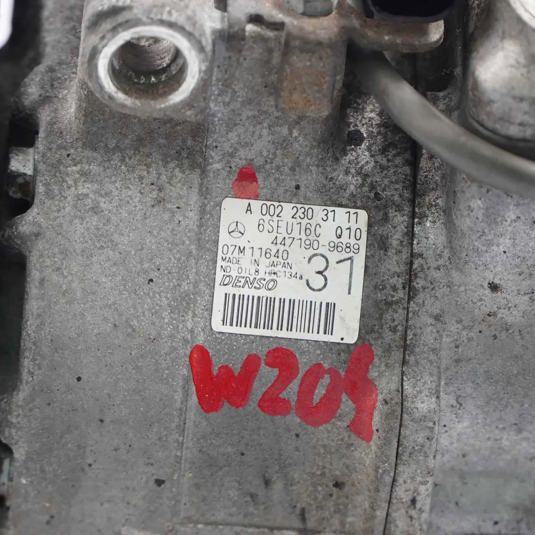  Compresseur De Climatisation Mercedes W204 W212 Air Con A/C Pump - SKU A0022303111 - Numéro de pièce A0022303111