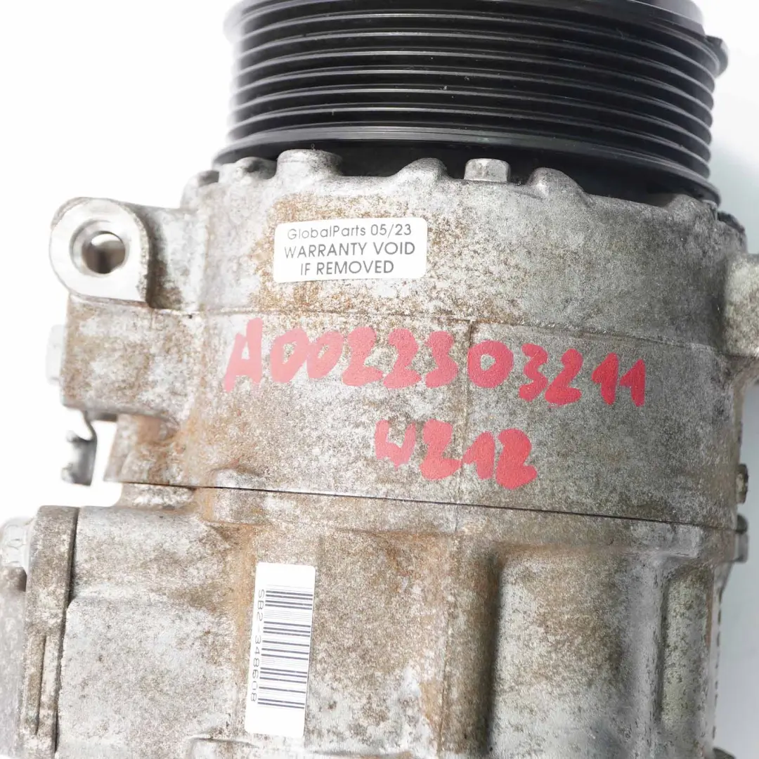 Conditioning Compressor Mercedes W204 W212 Air Con A/C Pump to Air with Part number A0022303211 Air Conditioning Compressor Mercedes W204 W212 Air Con A/C Pump - SKU A0022303211 - Part number A0022303211