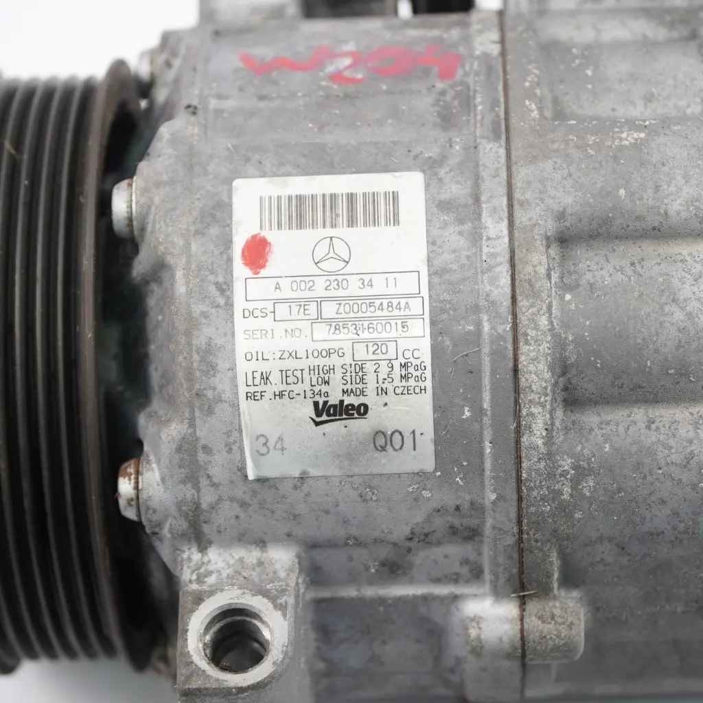 Mercedes W204 Kompresor klimatyzacji - SKU A0022303411 - Numer Części A0022303411
