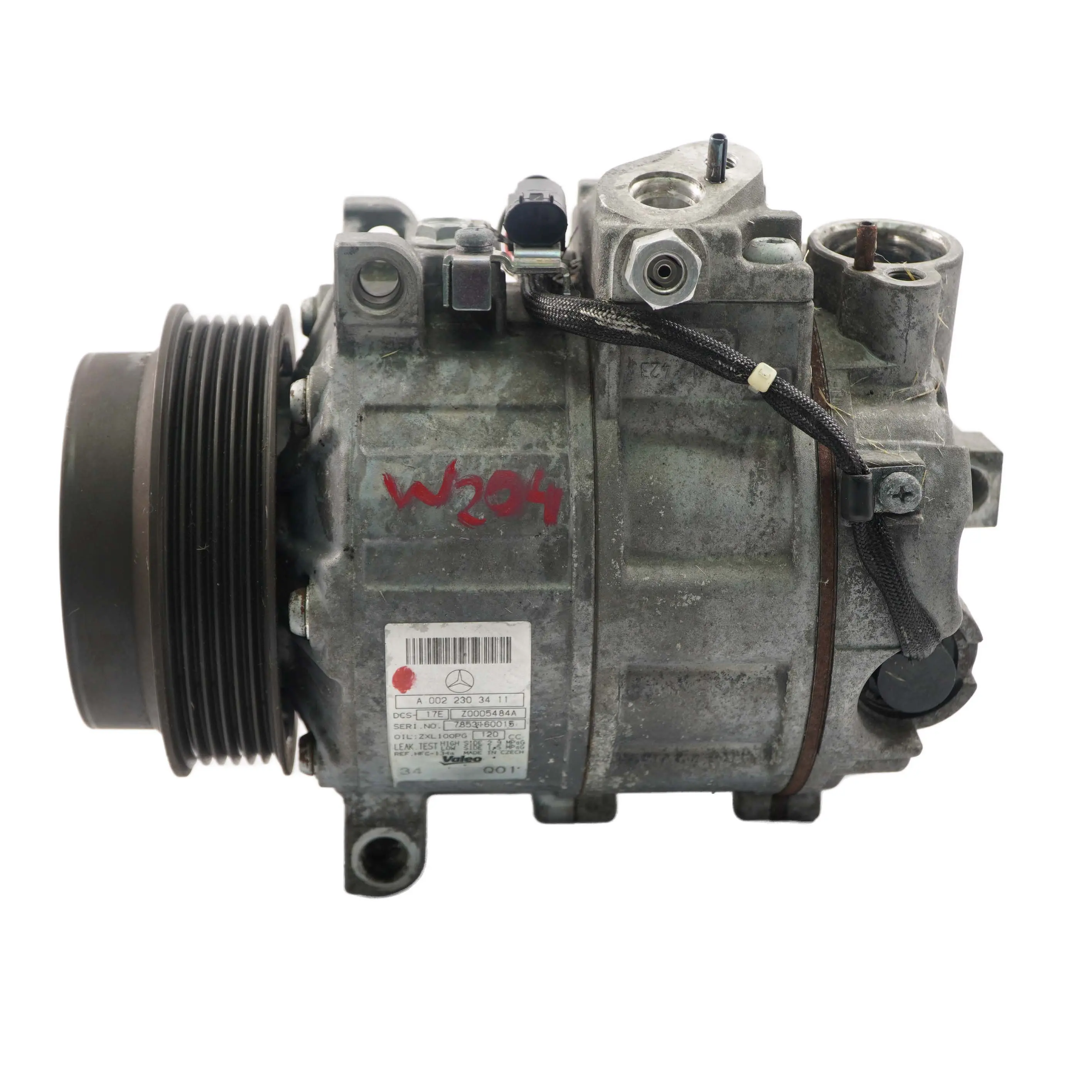 Mercedes C E W204 W207 W212 Aria Condizionata Compressore Magnete A0022303411