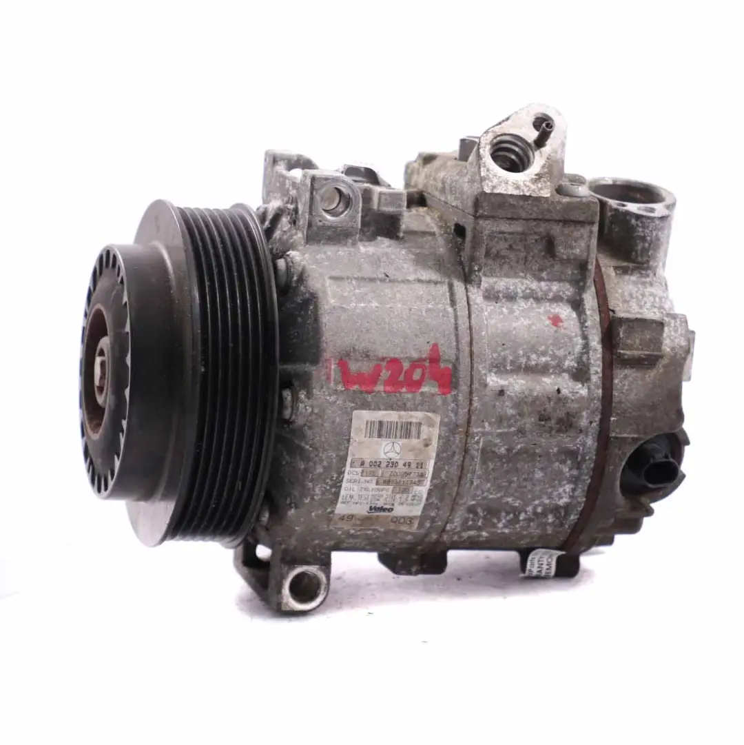 Conditioning Compressor Air Con A/C Pump M271 to Mercedes W204 Air with Part number A0022304911 Mercedes W204 Air Conditioning Compressor Air Con A/C Pump M271 - SKU A0022304911 - Part number A0022304911
