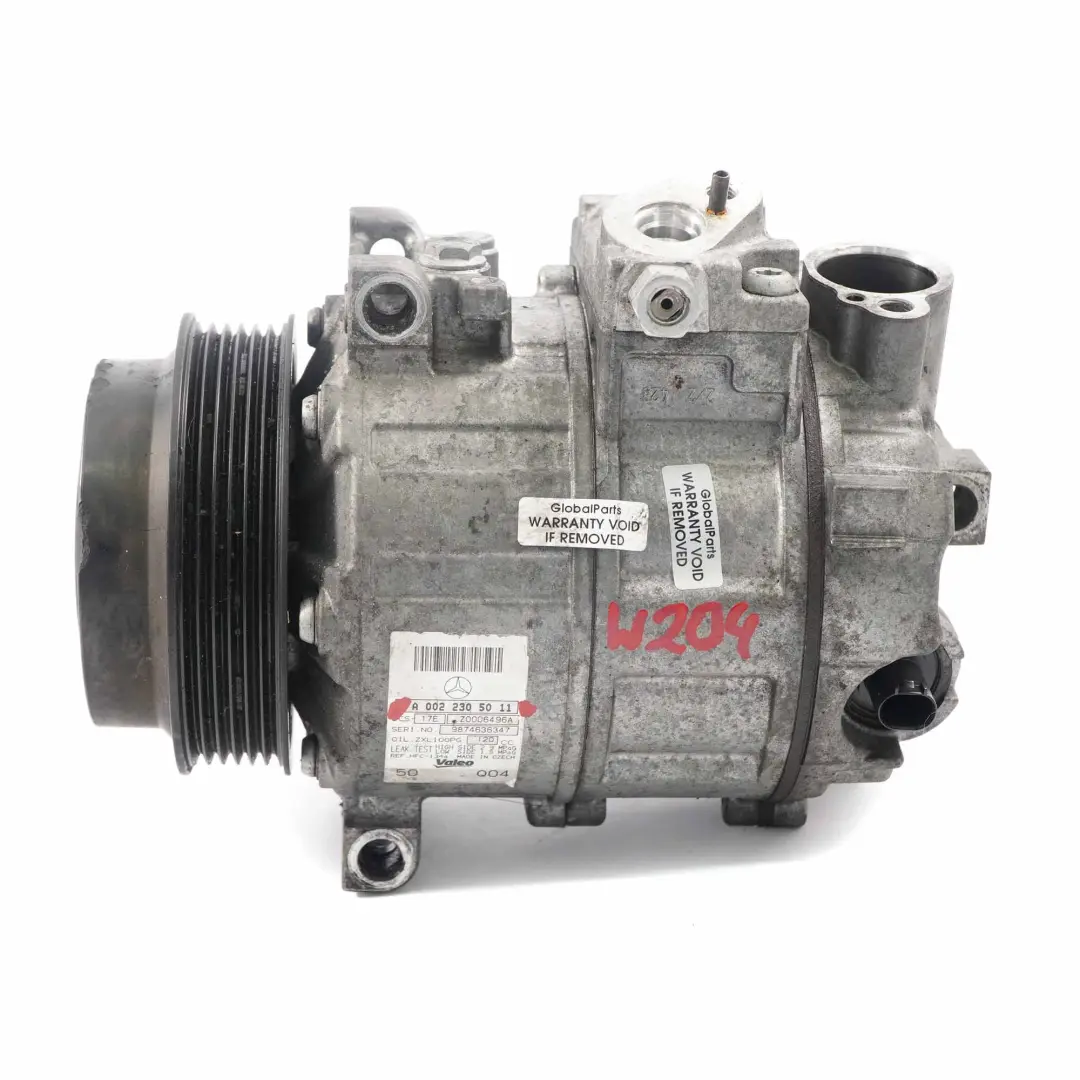 Air Conditioning Compressor Mercedes W204 W212 Air Con A/C Unit - SKU A0022305011 - Part number A0022305011