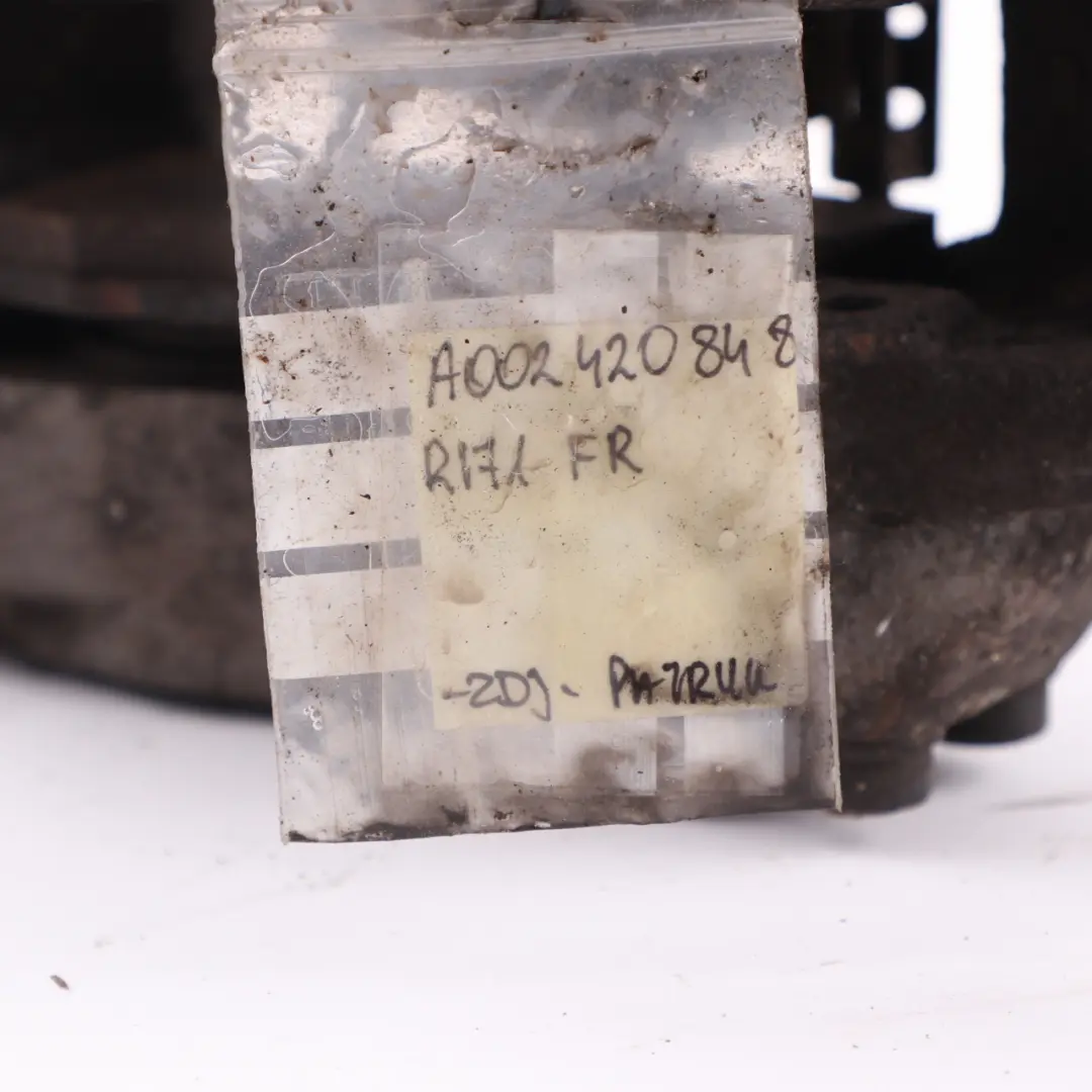 pinza freno delantero derecho unidad freno rueda para Mercedes R171 W203 con número de pieza A0024208483 Mercedes R171 W203 pinza freno delantero derecho unidad freno rueda - SKU A0024208483 - Número de pieza A0024208483