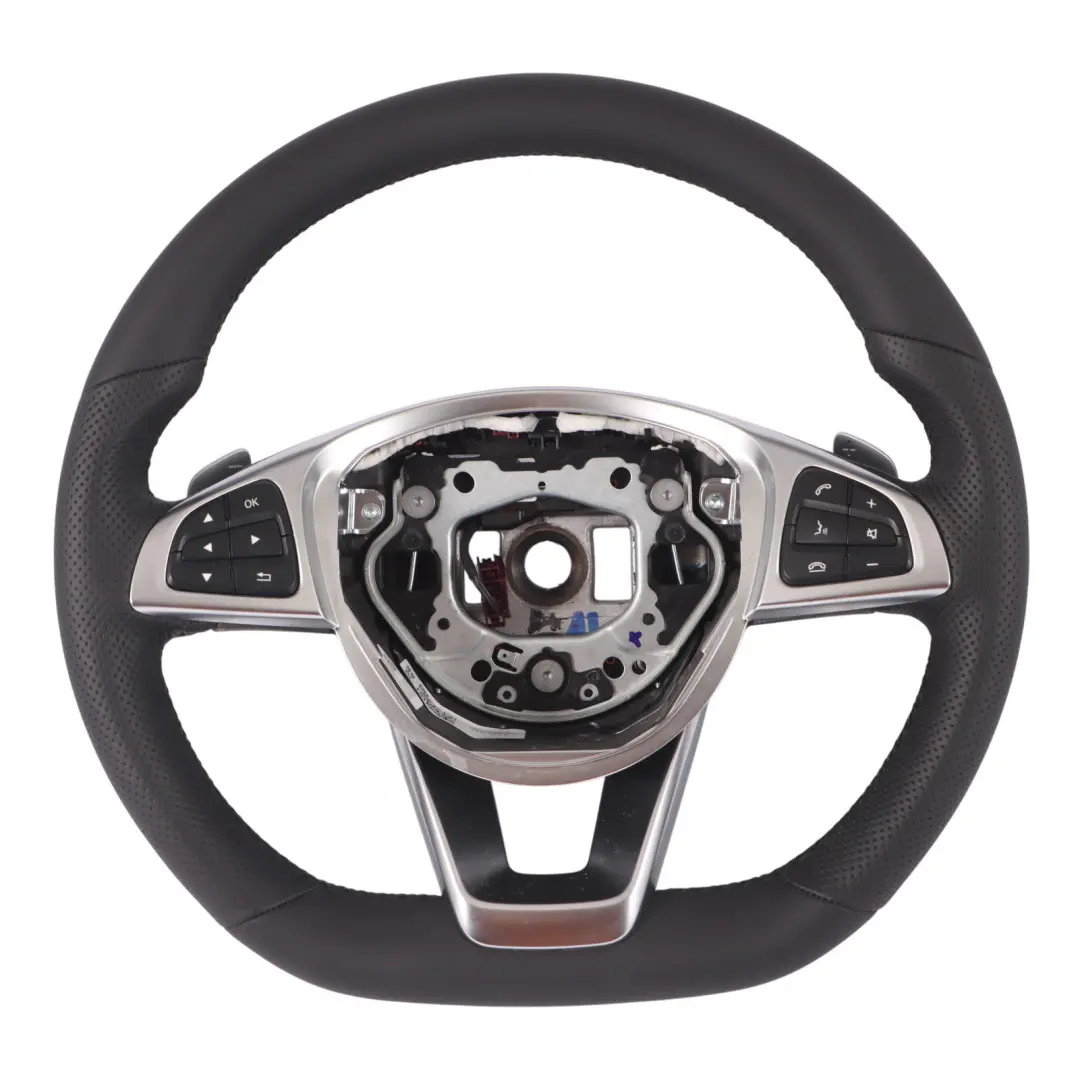 Mercedes GLE W166 C292 W292 NEU Schwarz Leder Lenkrad Lederlenkrad - SKU A0024602203-1 - Teilenummer A0024602203