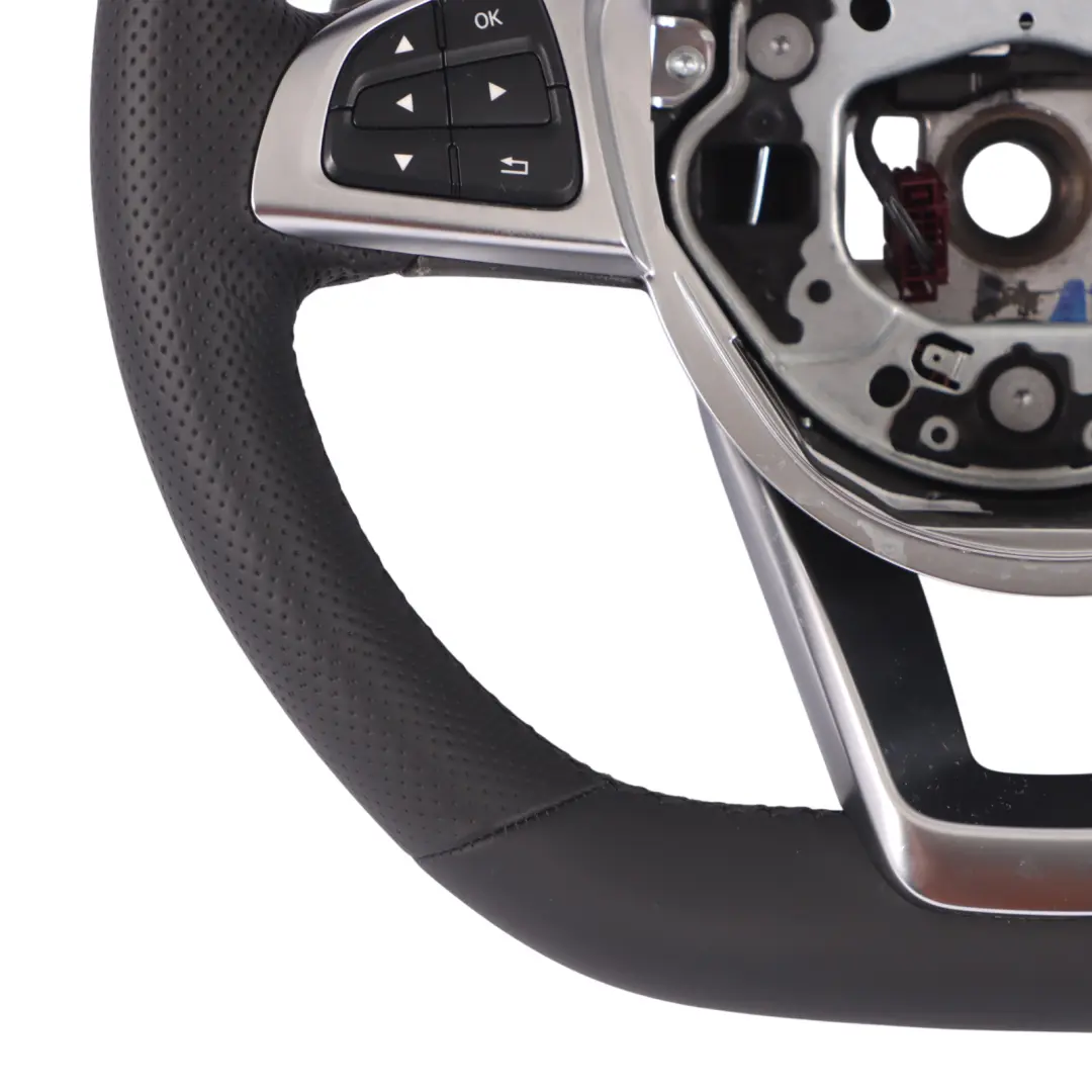 W292 NUEVO Volante de Cuero Negro para Mercedes GLE W166 C292 con número de pieza A0024602203 Mercedes GLE W166 C292 W292 NUEVO Volante de Cuero Negro - SKU A0024602203-1 - Número de pieza A0024602203