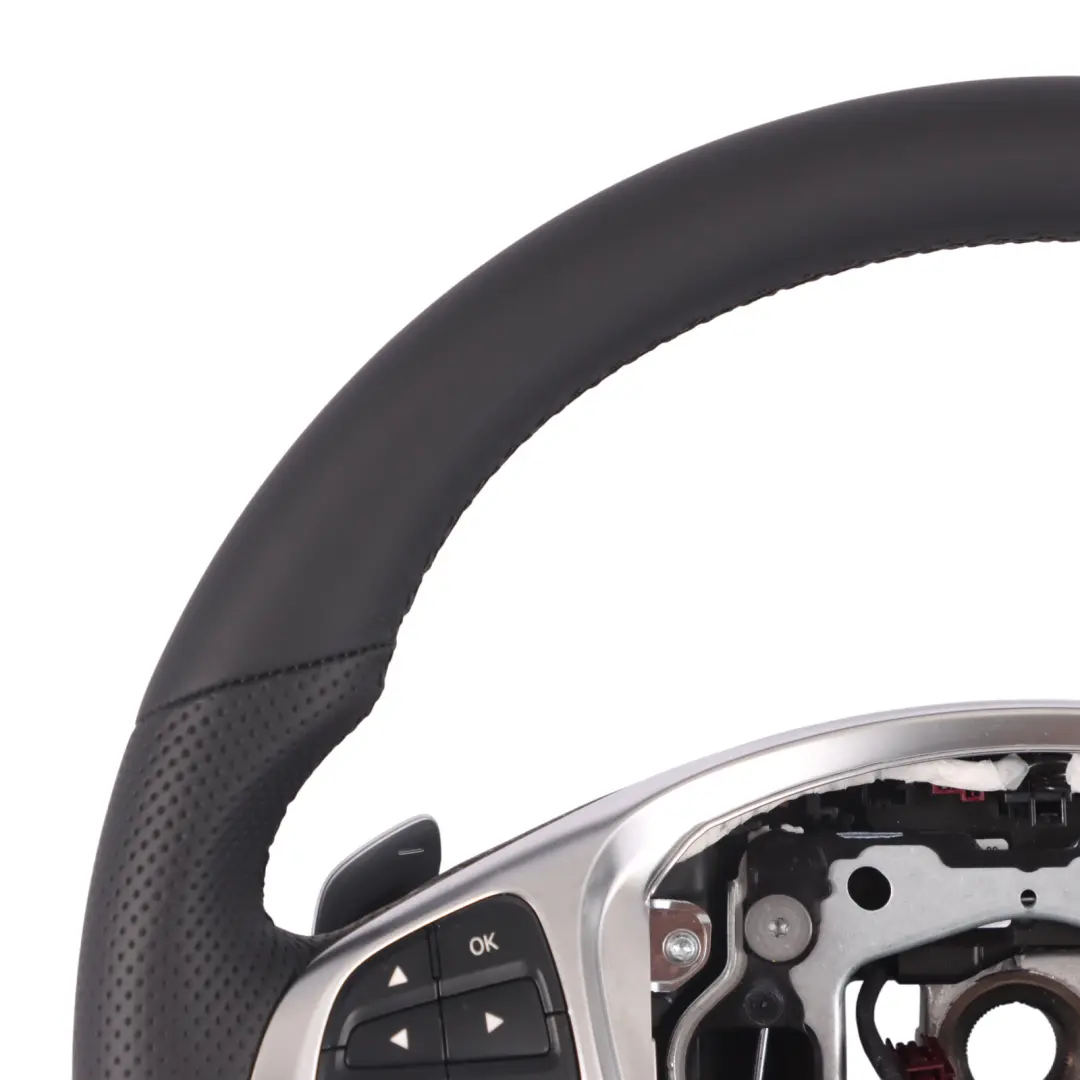 Mercedes GLE W166 C292 W292 NUEVO Volante de Cuero Negro - SKU A0024602203-1 - Número de pieza A0024602203