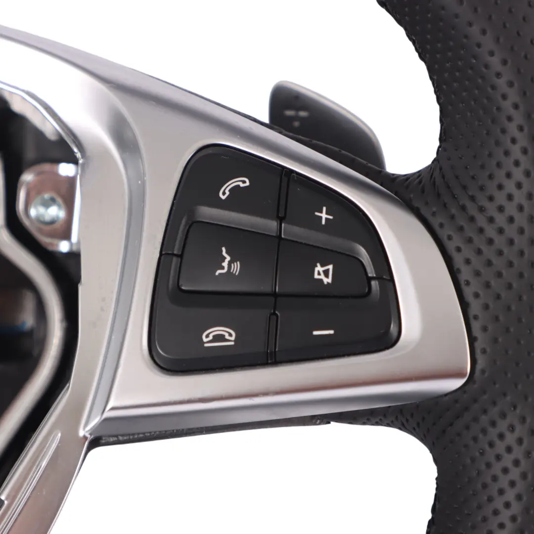 Mercedes GLE W166 C292 W292 NUEVO Volante de Cuero Negro - SKU A0024602203-1 - Número de pieza A0024602203