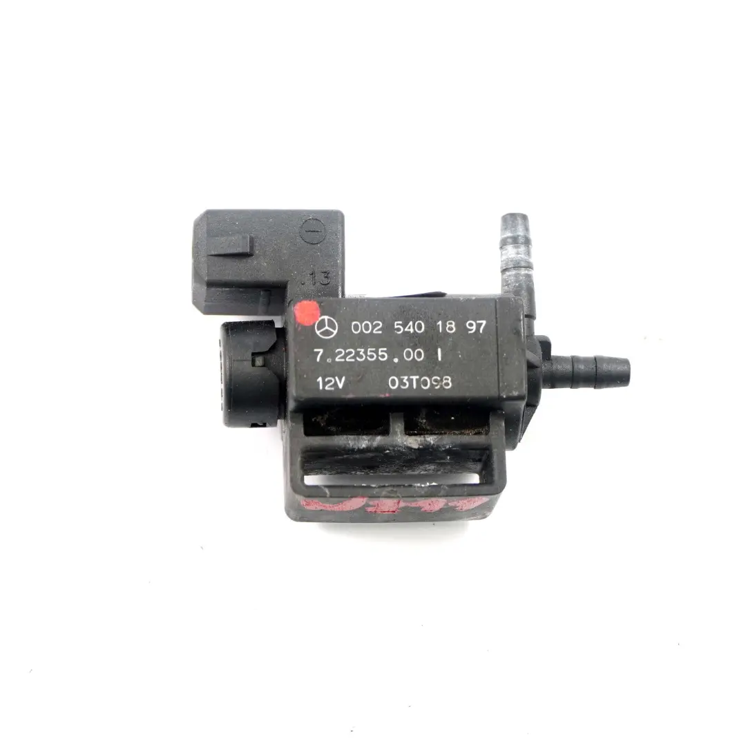 Electrovanne controle vide Collecteur d'admission pour Mercedes W163 W203 à propos du numéro de pièce A0025401897 Mercedes W163 W203 Electrovanne controle vide Collecteur d'admission - SKU A0025401897 - Numéro de pièce A0025401897