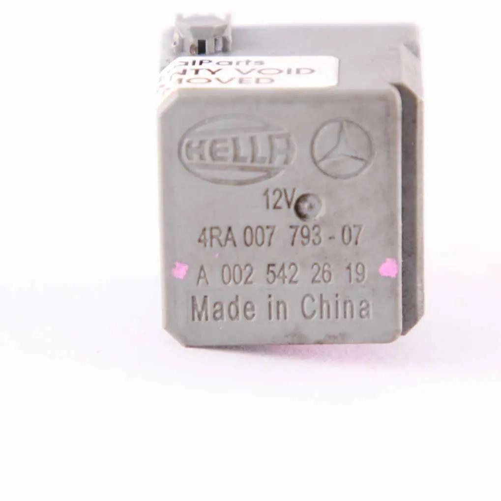 Relais Mercedes W203 W204 W212 W639 W906 4-Pin Gris Hella 12V A0025422619