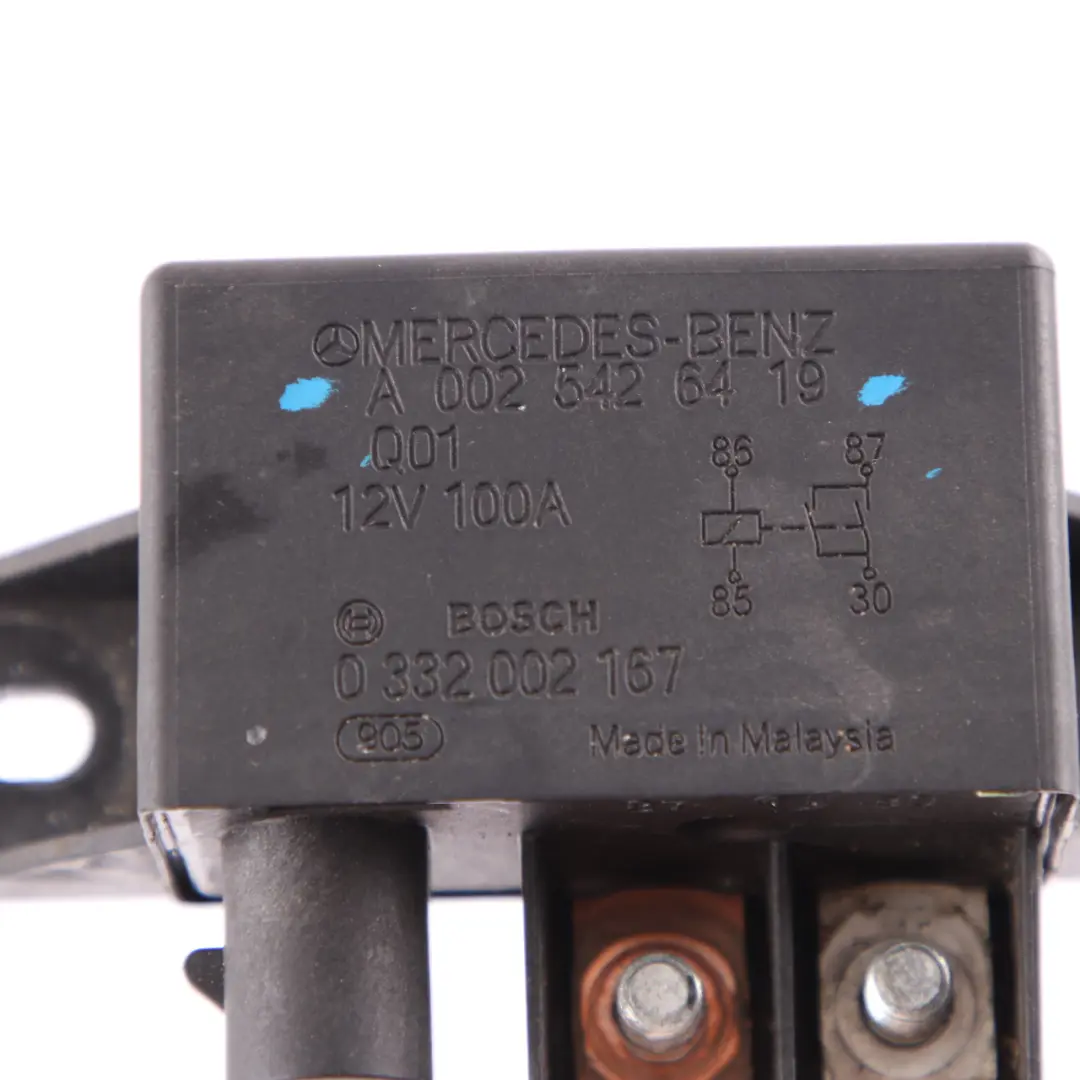 Relais De Batterie Mercedes W211 CLS W219 Module De Commande 12 V pour à propos du numéro de pièce A0025426419 Relais De Batterie Mercedes W211 CLS W219 Module De Commande 12 V - SKU A0025426419 - Numéro de pièce A0025426419