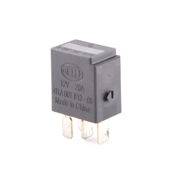 Mercedes W176 W204 C207 W212 C218 W246 Relais 4-Pin Noir Hella 12V - SKU A0025428319 - Numéro de pièce A0025428319
