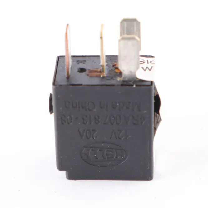 Mercedes W176 W204 C207 W212 C218 W246 Relay 4-Pin Black Hella 12V - SKU A0025428319 - Part number A0025428319