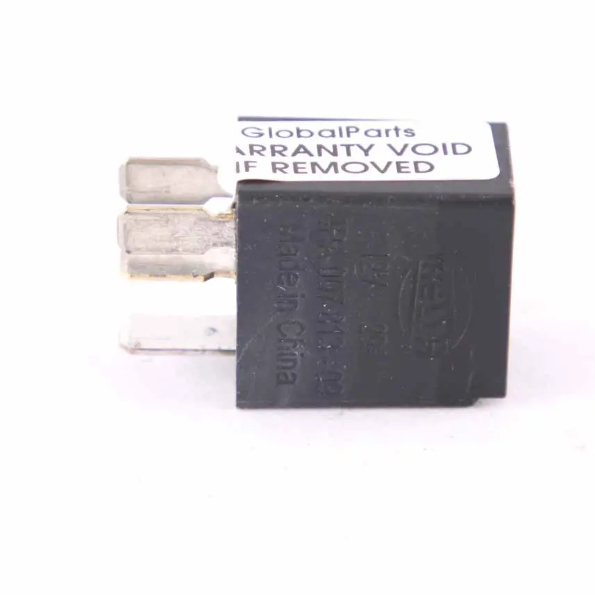 Relay Mercedes W176 W246 4-Pin Black Hella 12V - SKU A0025428419 - Part number A0025428419