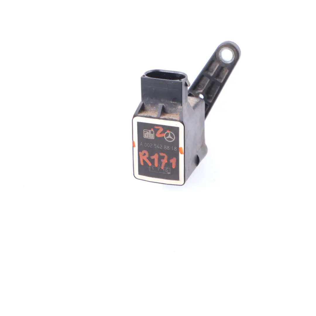 Leveling Module Mercedes R171 Headlight Level Sensor Bi-Xenon Unit to with Part number A0025428818 Leveling Module Mercedes R171 Headlight Level Sensor Bi-Xenon Unit - SKU A0025428818 - Part number A0025428818