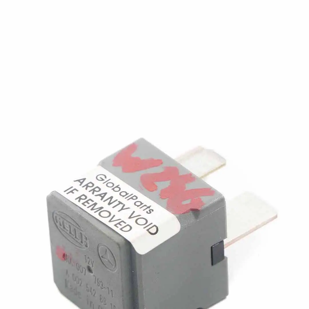 Mercedes W176 W246 Relay Current 4 Pin 12V Hella - SKU A0025428819 - Part number A0025428819