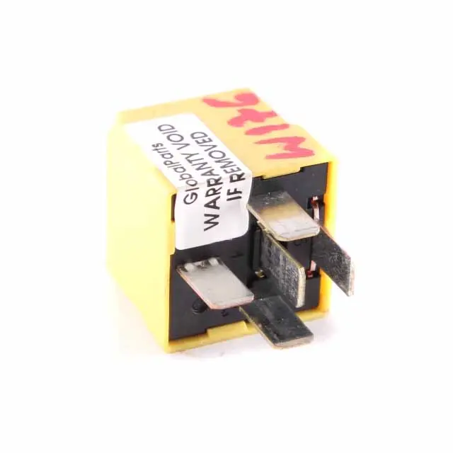  Relais Mercedes W176 W246 5-Pin Jaune Hella 12V - SKU A0025428919 - Numéro de pièce A0025428919