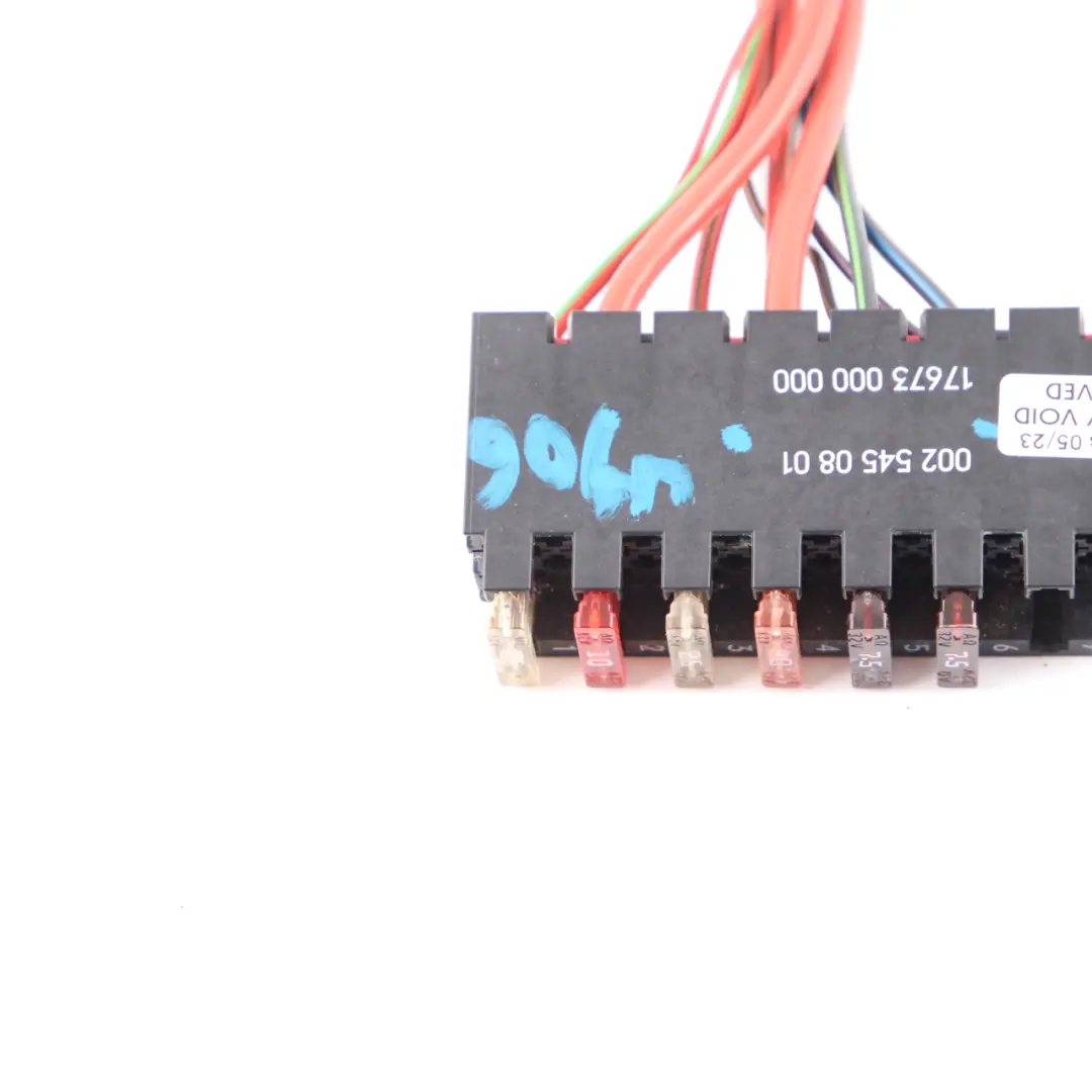  Portafusibles eléctrico Mercedes W169 W245 W906 Caja Soporte - SKU A0025450801 - Número de pieza A0025450801