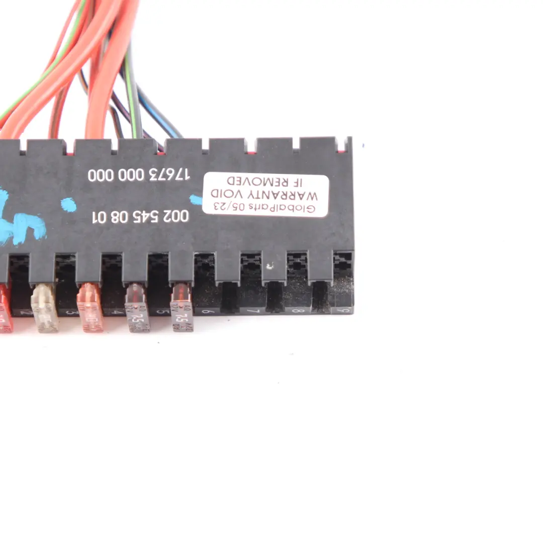 Fuse Holder Mercedes W169 W245 W906 Electrical Fuse Box Bracket to with Part number A0025450801 Fuse Holder Mercedes W169 W245 W906 Electrical Fuse Box Bracket - SKU A0025450801 - Part number A0025450801