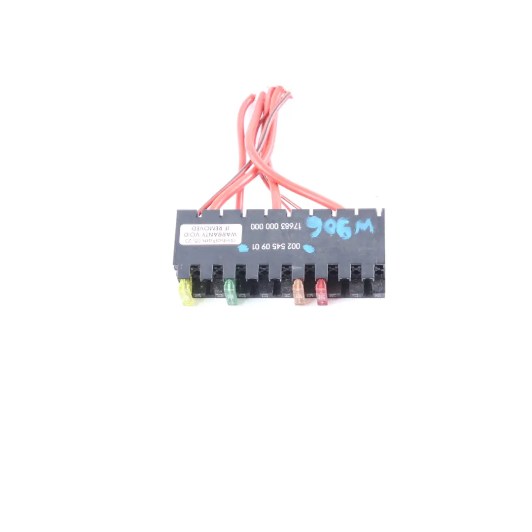  Fuse Holder Mercedes W169 W245 W906 Electrical Fuse Box Bracket - SKU A0025450901 - Part number A0025450901