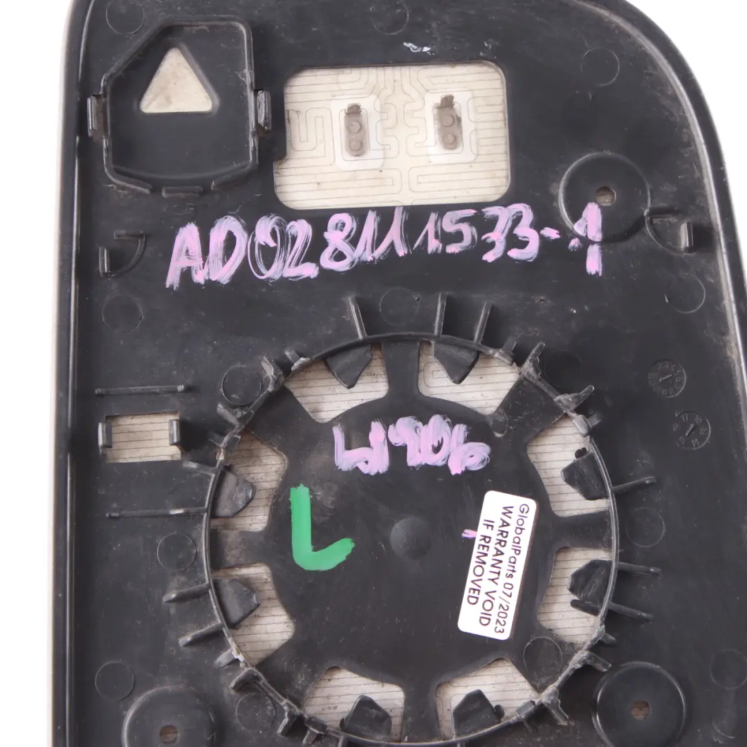 Wing Mirror Glass Door Left N/S Heated to Mercedes Sprinter W906 with Part number A0028111533 Mercedes Sprinter W906 Wing Mirror Glass Door Left N/S Heated - SKU A0028111533-1 - Part number A0028111533