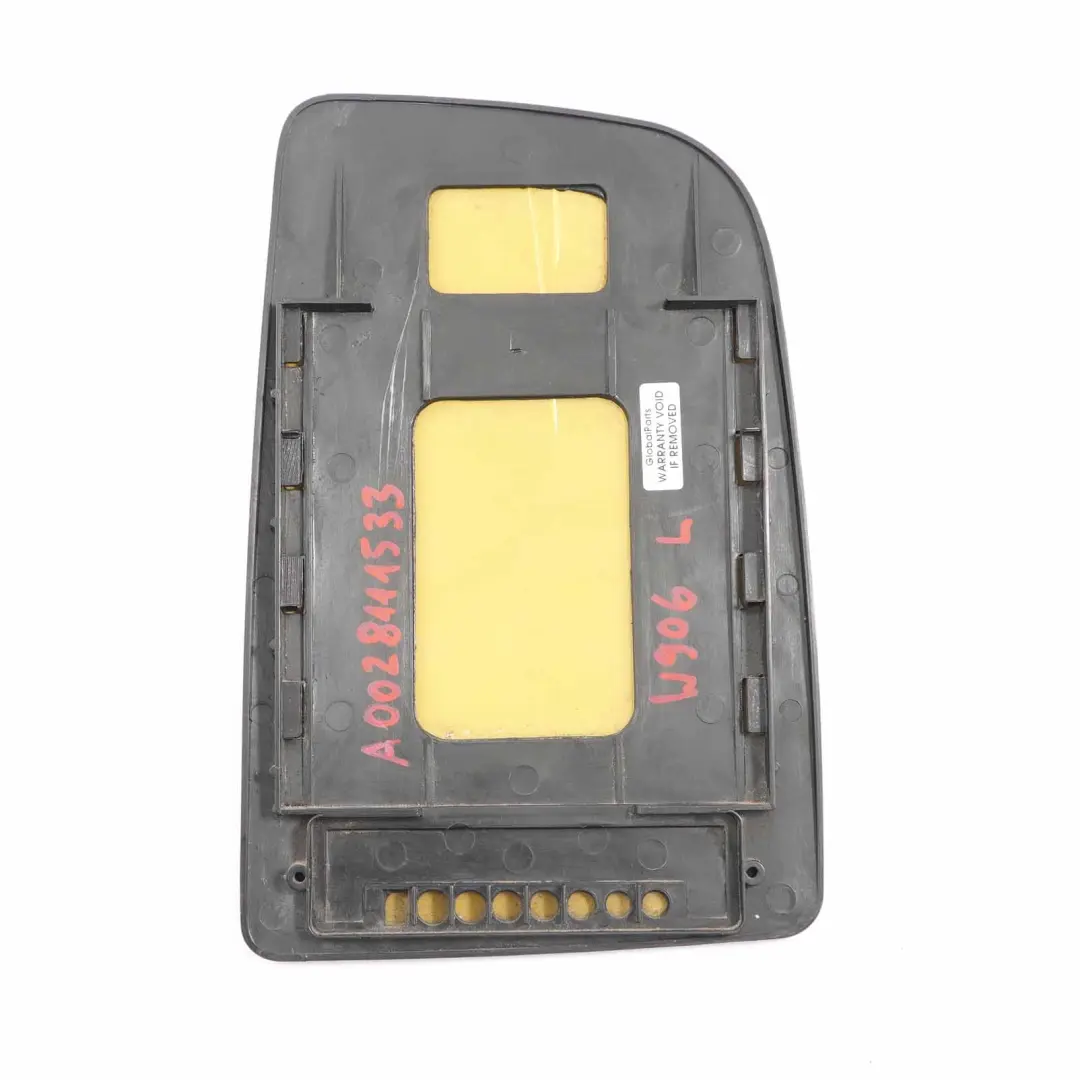 Wing Mirror Glass Mercedes W906 Left Door N/S Rear View to with Part number A0028111533 Wing Mirror Glass Mercedes W906 Left Door N/S Rear View - SKU A0028111533 - Part number A0028111533