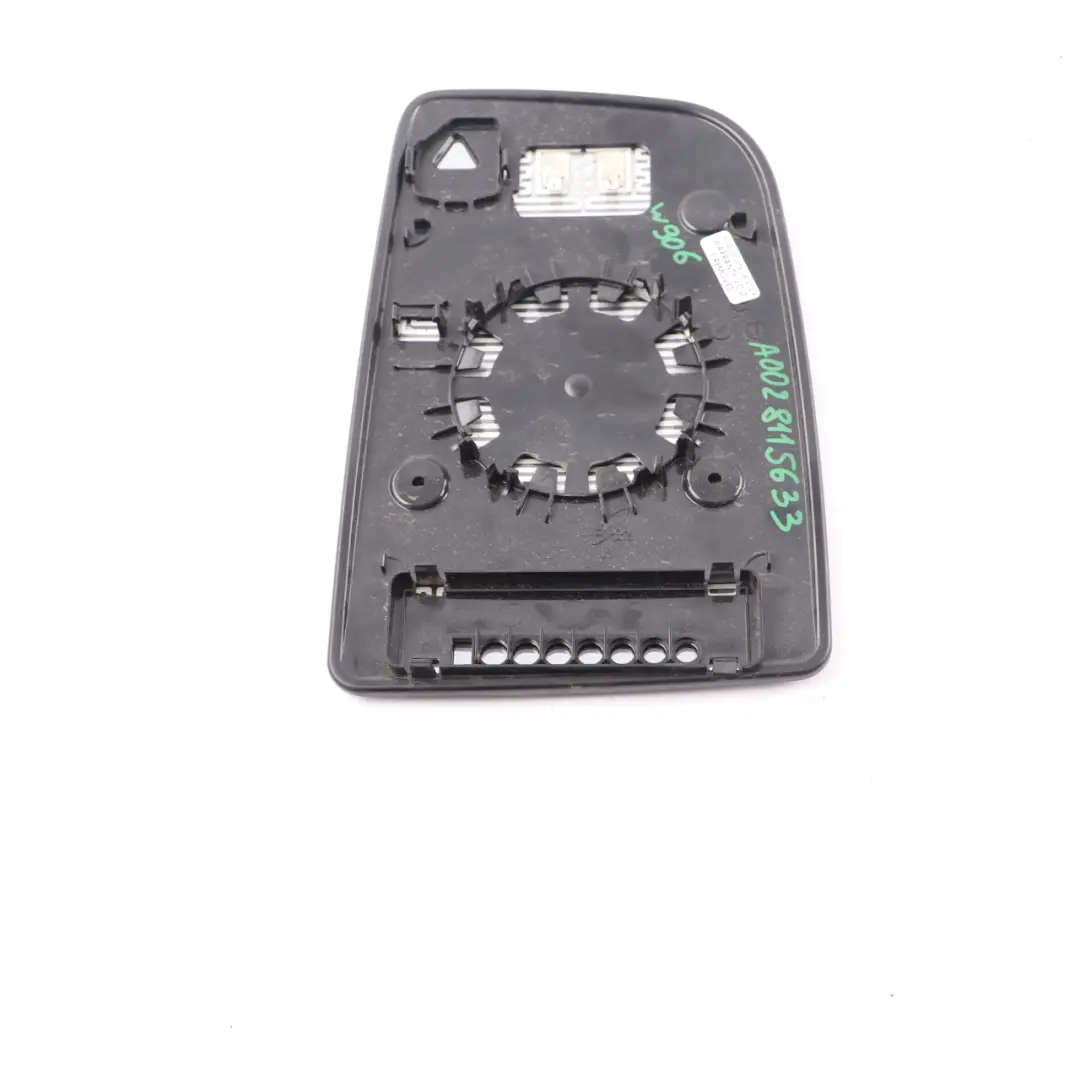 Upper Wing Mirror Glass Heated Door Left N/S to Mercedes Sprinter W906 with Part number A0028115633 Mercedes Sprinter W906 Upper Wing Mirror Glass Heated Door Left N/S - SKU A0028115633 - Part number A0028115633