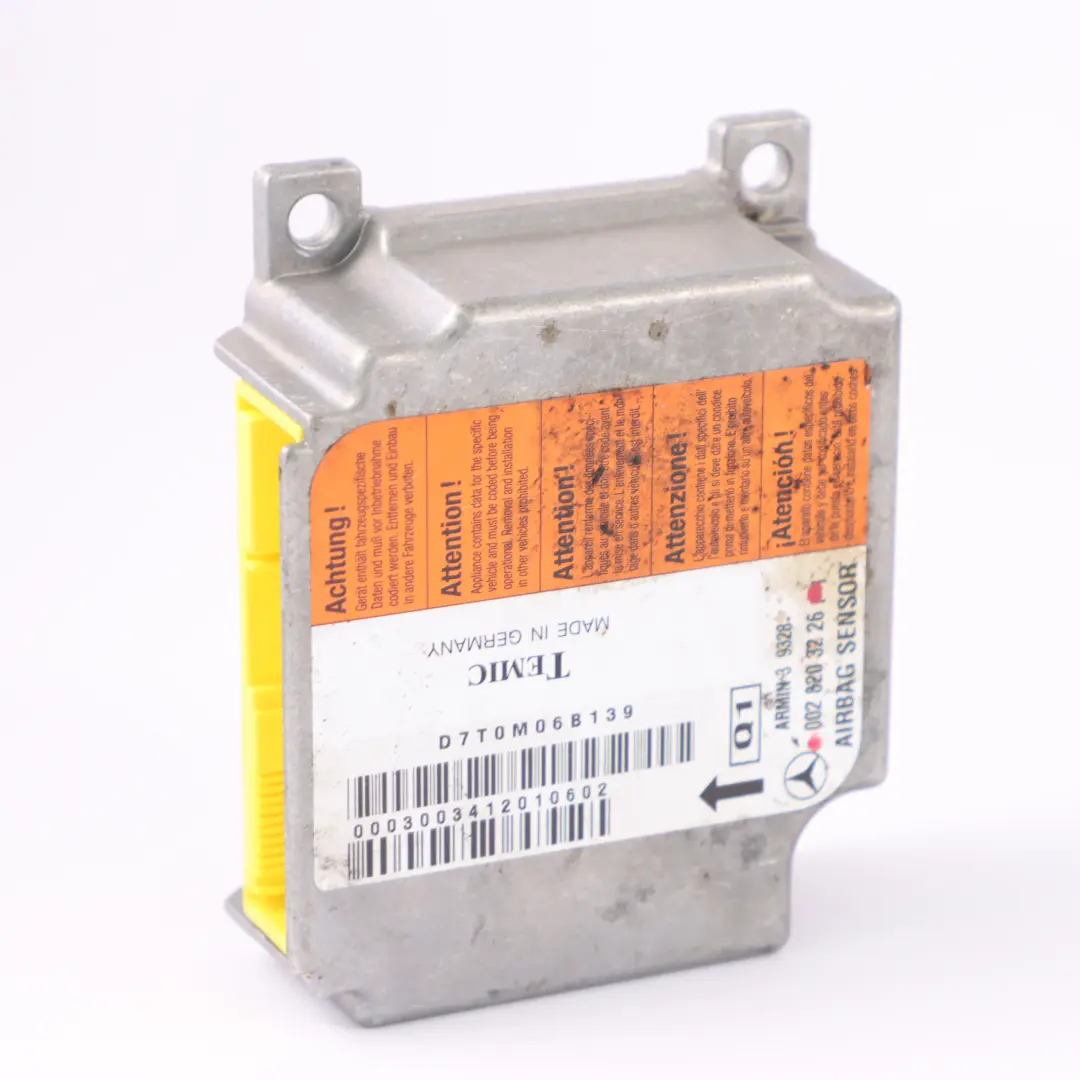 Modulo aria Mercedes W210 SRS Unità di controllo Modulo ECU per con numero di parte A0028203226 Modulo aria Mercedes W210 SRS Unità di controllo Modulo ECU - SKU A0028203226 - Numero di parte A0028203226