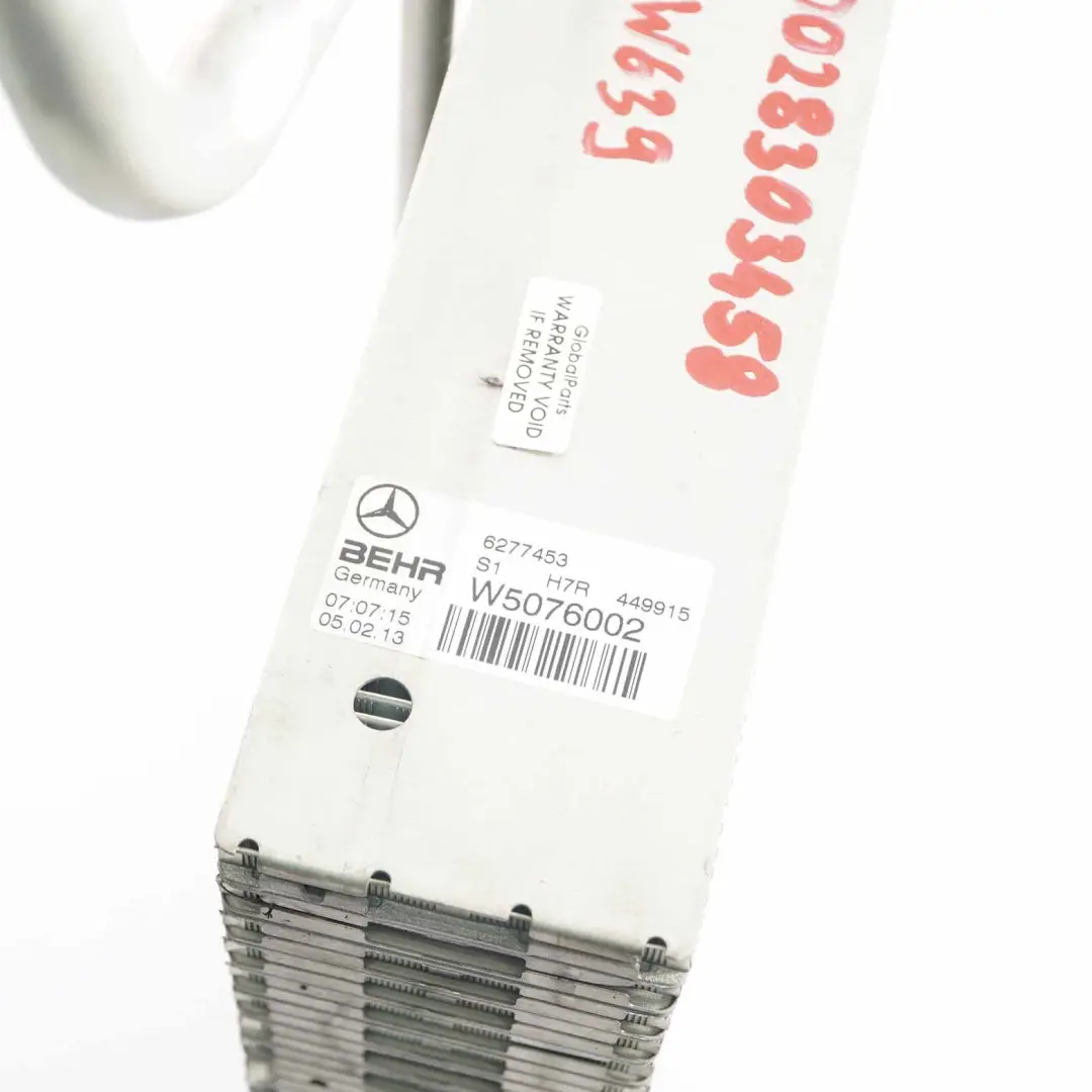 Klima Verdampfer für Mercedes Vito W639 mit Teilenummer A0028303458 Mercedes Vito W639 Klima Verdampfer - SKU A0028303458 - Teilenummer A0028303458