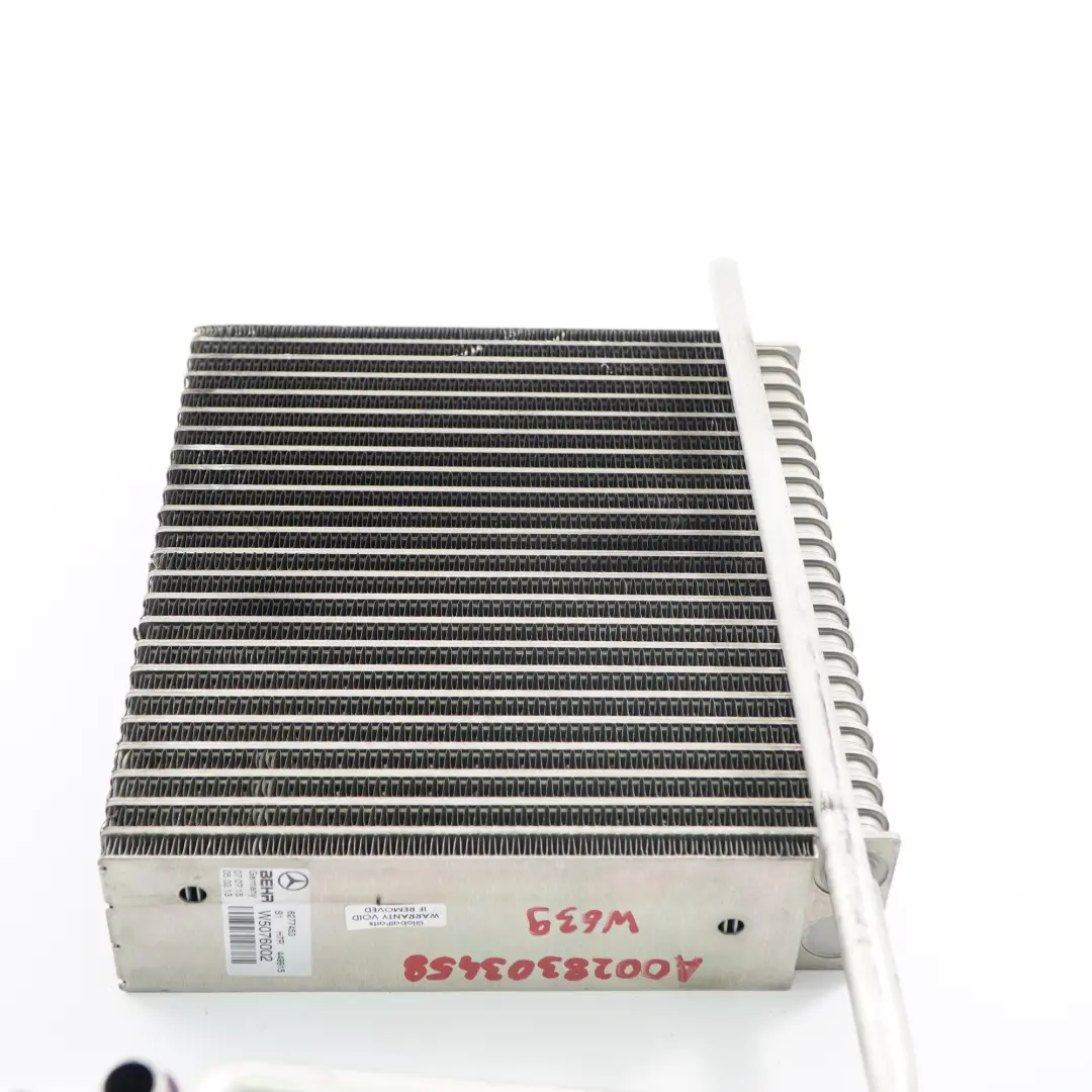 Conditioning Heating Evaporator Unit to Mercedes Vito W639 Air with Part number A0028303458 Mercedes Vito W639 Air Conditioning Heating Evaporator Unit - SKU A0028303458 - Part number A0028303458