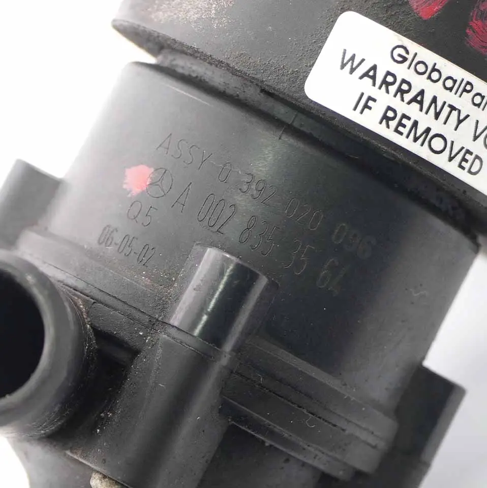 Bomba Válvula Calentador Agua para Mercedes Vito Viano W639 Motor con número de pieza A0028353564 Mercedes Vito Viano W639 Motor Bomba Válvula Calentador Agua - SKU A0028353564 - Número de pieza A0028353564