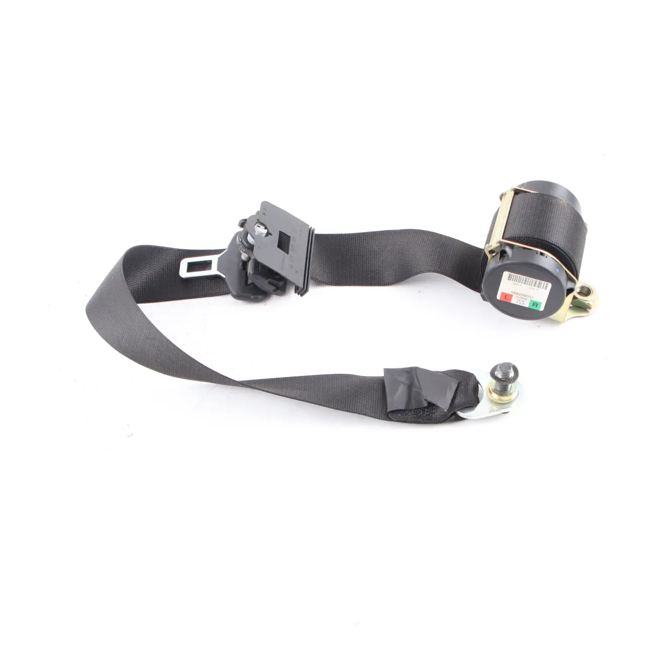 Mercedes W901 W903 Berlina Cinturón de seguridad delantero izquierdo Negro