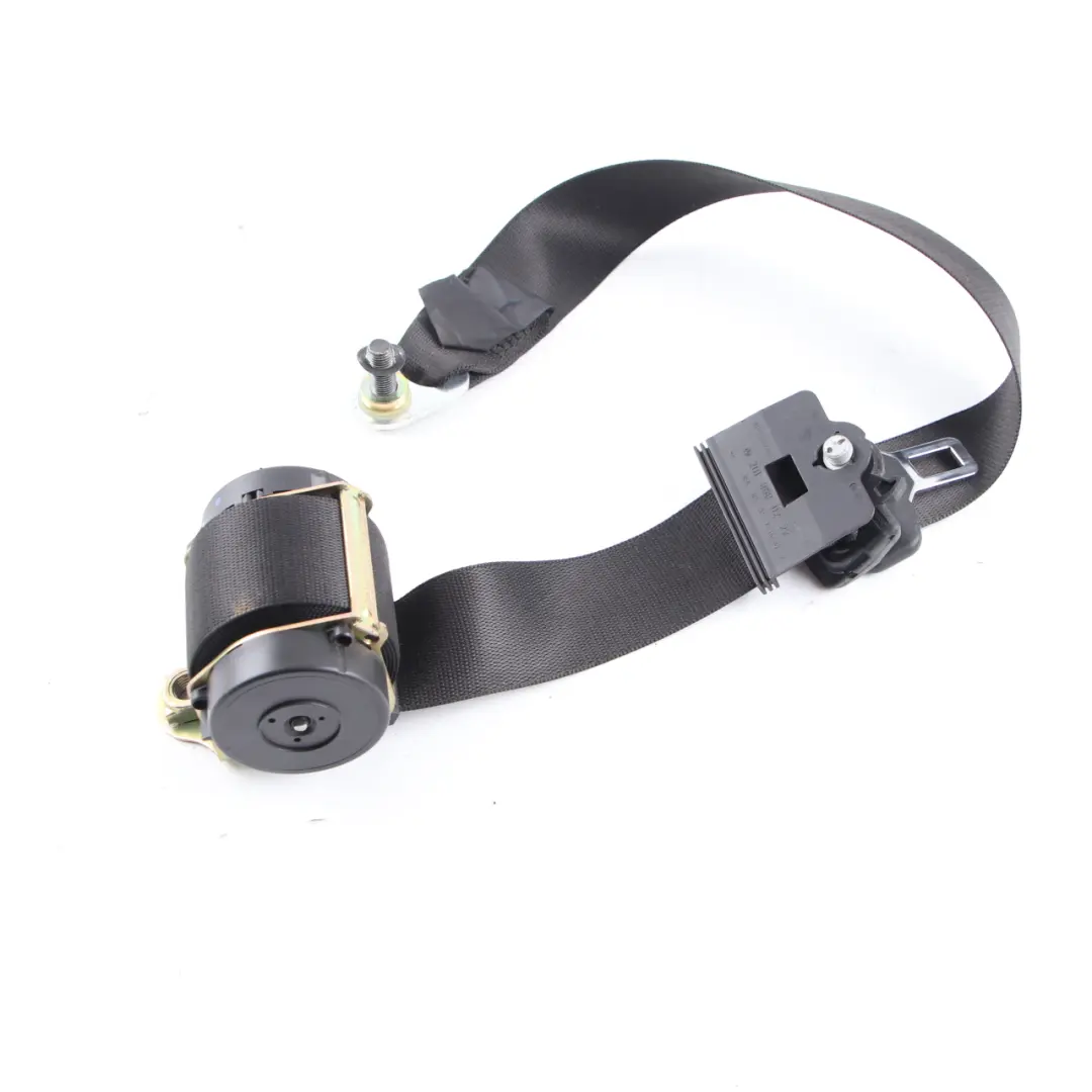 W901 W903 Cintura sicurezza Berlina Anteriore Sinistra Nero per Mercedes con numero di parte A0028607685 Mercedes W901 W903 Cintura sicurezza Berlina Anteriore Sinistra Nero - SKU A0028607685 - Numero di parte A0028607685