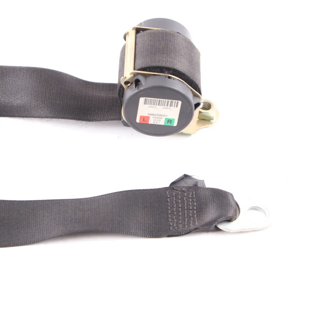 Mercedes Sprinter W901 Seat Belt Front Right O/S Safety Belt Black - SKU A0028607785 - Part number A0028607785