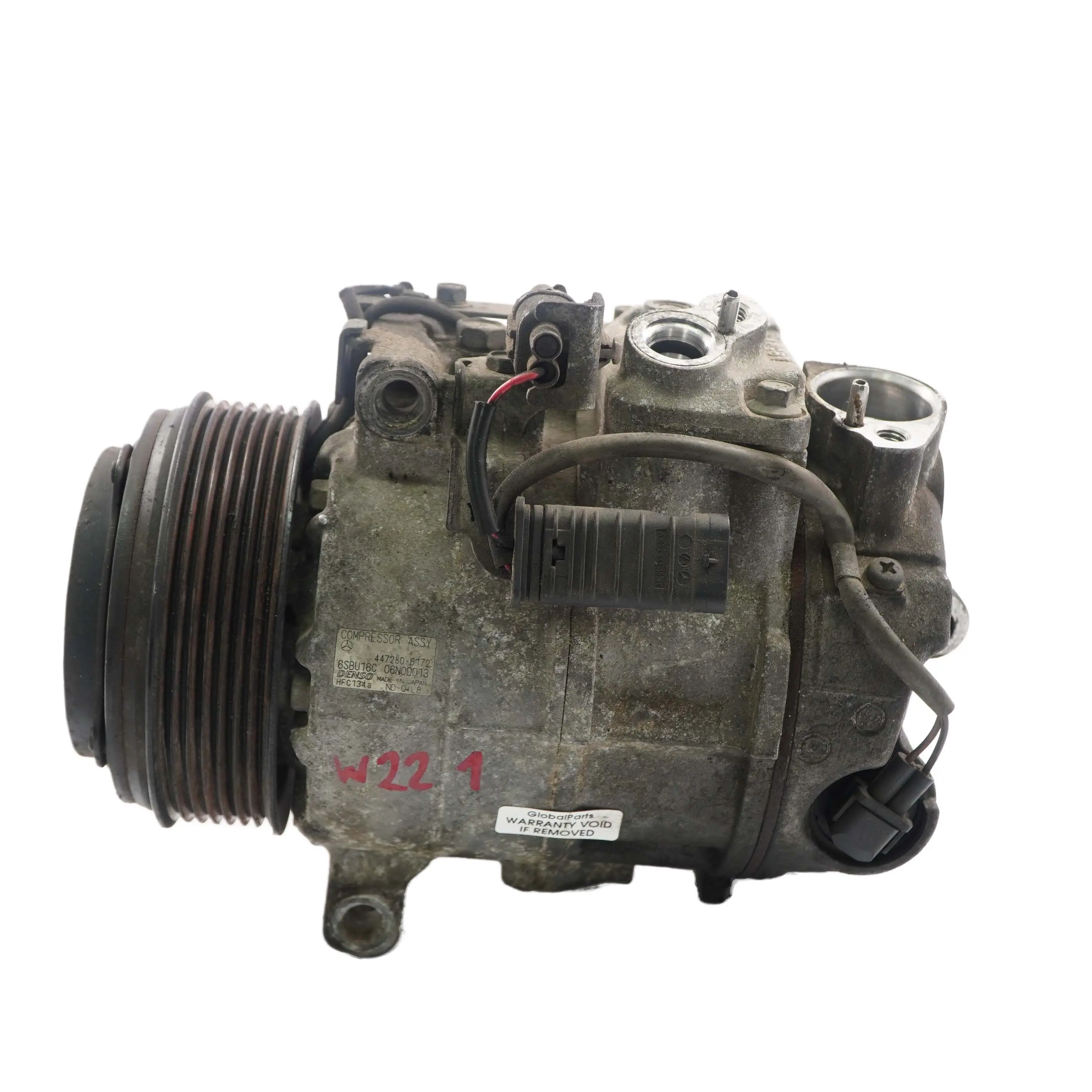 Mercedes W221 Compressore Aria Condizionata OM646 A/C A0032308411