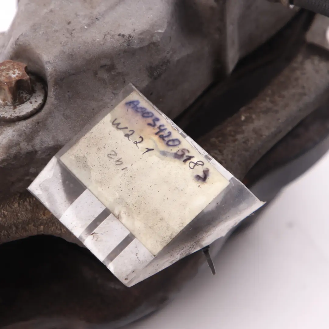 Mercedes W221 Pinza Freno Trasero Izquierdo Unidad Freno Rueda A2214230381 - SKU A0034205183 - Número de pieza A0034205183