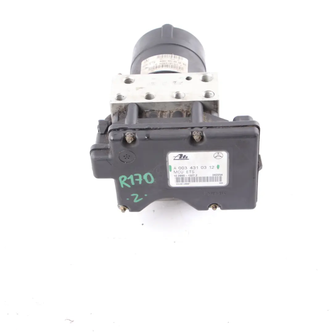 Bomba freno ABS ETS Módulo hidráulico Unidad freno para Mercedes SLK R170 con número de pieza A0034310312 Mercedes SLK R170 Bomba freno ABS ETS Módulo hidráulico Unidad freno - SKU A0034310312 - Número de pieza A0034310312