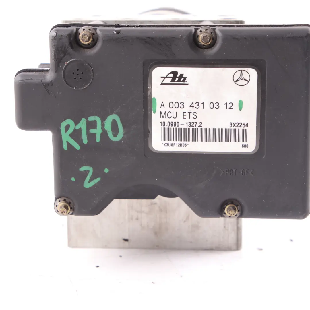 Brake Pump ABS ETS Hydraulic Module Brake Unit to Mercedes SLK R170 with Part number A0034310312 Mercedes SLK R170 Brake Pump ABS ETS Hydraulic Module Brake Unit - SKU A0034310312 - Part number A0034310312