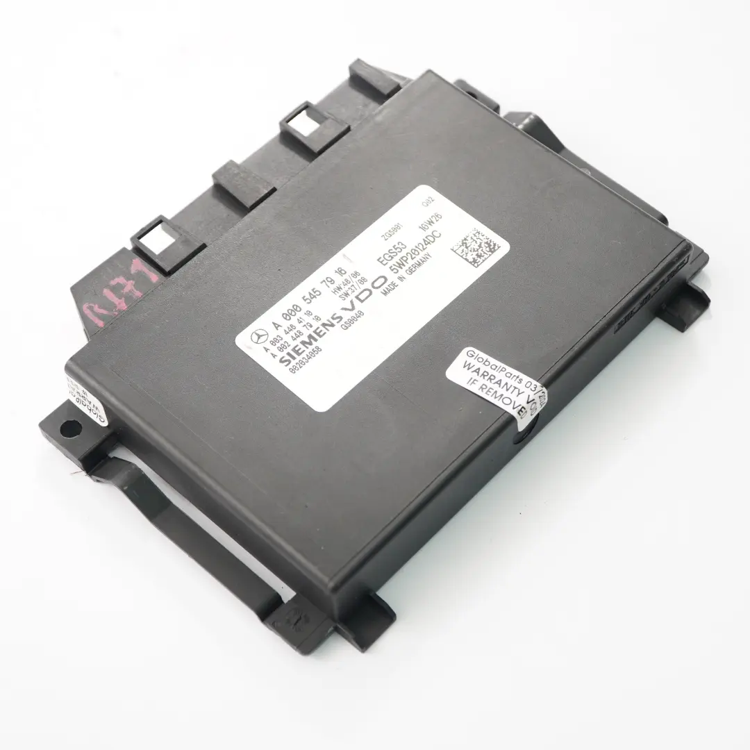 Módulo Mercedes SLK R171 Módulo de Control de Transmisión Automática para con número de pieza A0005457916 Módulo Mercedes SLK R171 Módulo de Control de Transmisión Automática - SKU A0034464110-1 - Número de pieza A0005457916