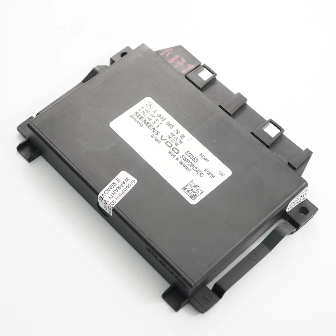  Module Mercedes SLK R171 Automatic Transmission Control Module - SKU A0034464110-1 - Part number A0005457916