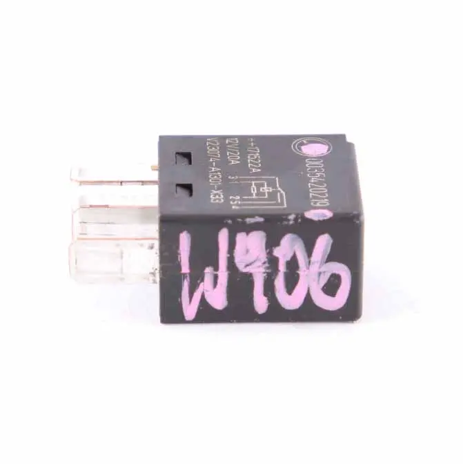 Mercedes W639 W906 5-Pin Negro 12A Relé - SKU A0035420219 - Número de pieza A0035420219