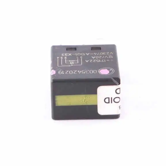 5-Pin Black 12A to Relay Mercedes W639 W906 with Part number A0035420219 Relay Mercedes W639 W906 5-Pin Black 12A - SKU A0035420219 - Part number A0035420219